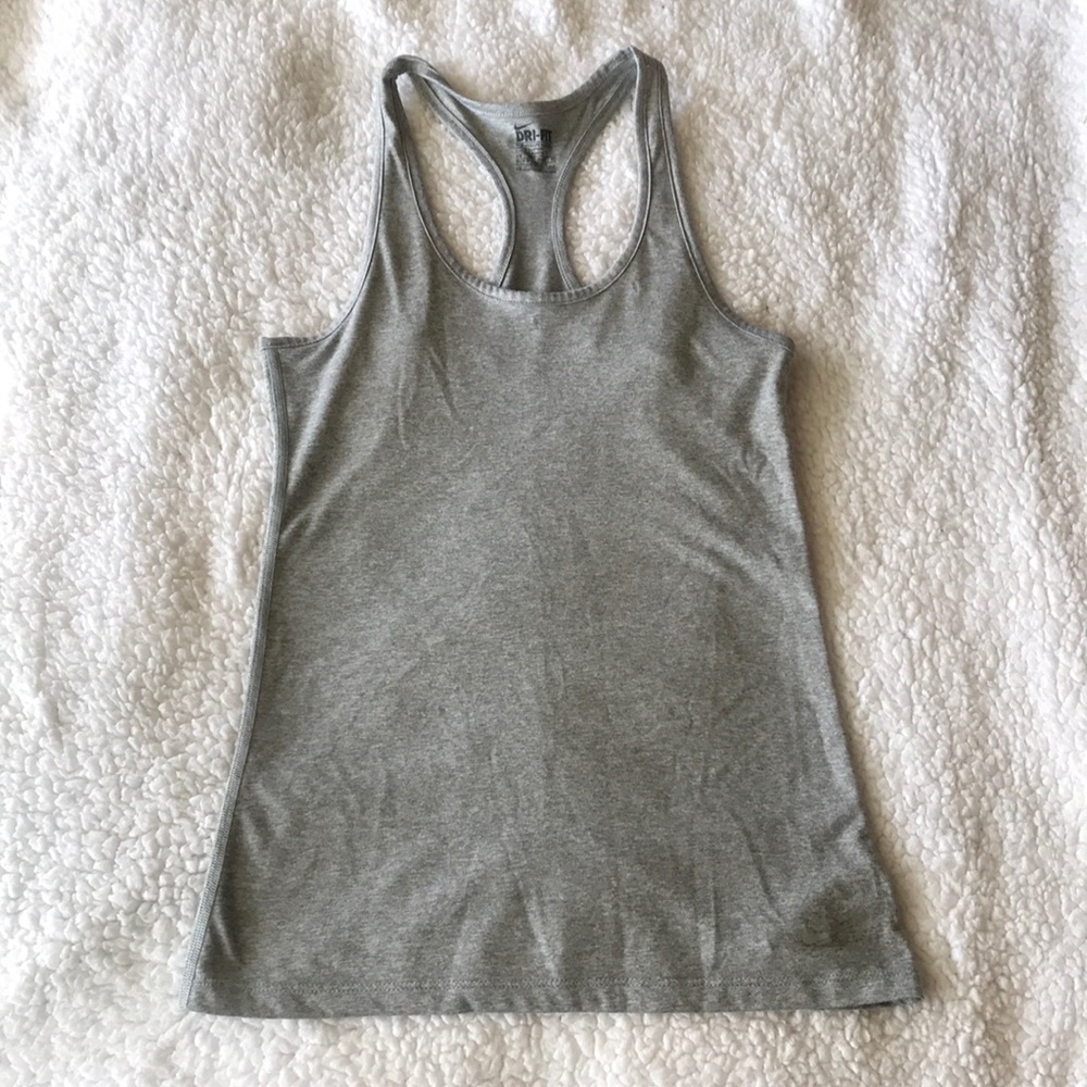 Women’s Gray Nike Tank Top
